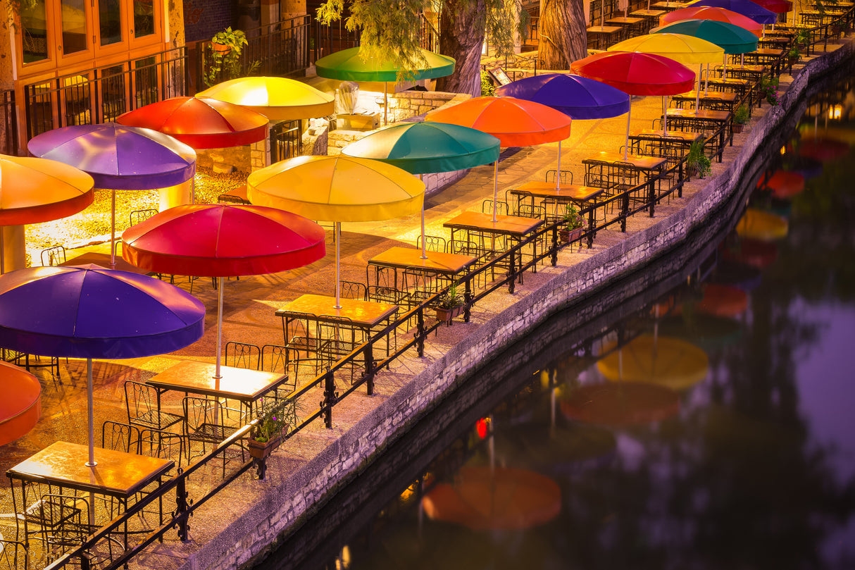 San Antonio River Walk Poster och Canvastavla
