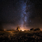 Galaxy Rising Poster och Canvastavla