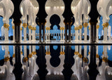 Blue Hour &amp; Reflection Poster och Canvastavla