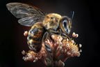FlowerBee Poster och Canvastavla