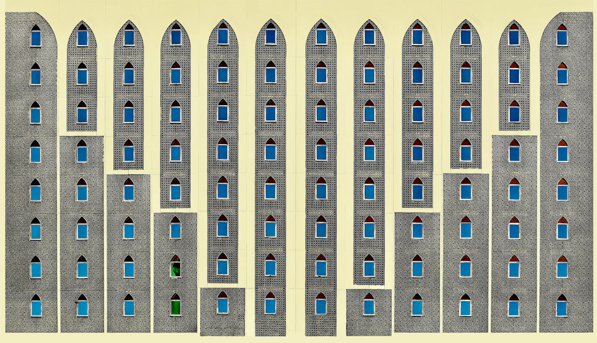 Facade - Dubai Poster och Canvastavla