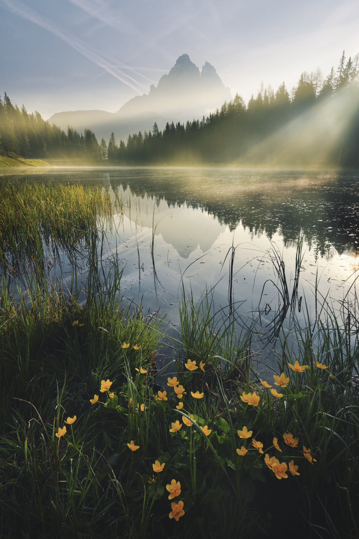 Mountain Paradise Poster och Canvastavla