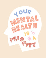 Mentalhealthpriority Poster och Canvastavla