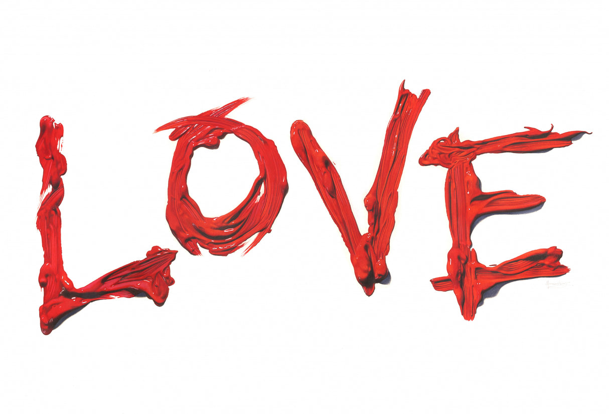 Love Poster och Canvastavla