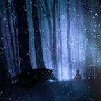 Little red riding hood Poster och Canvastavla