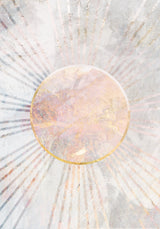 Sun worship golden universe Poster och Canvastavla