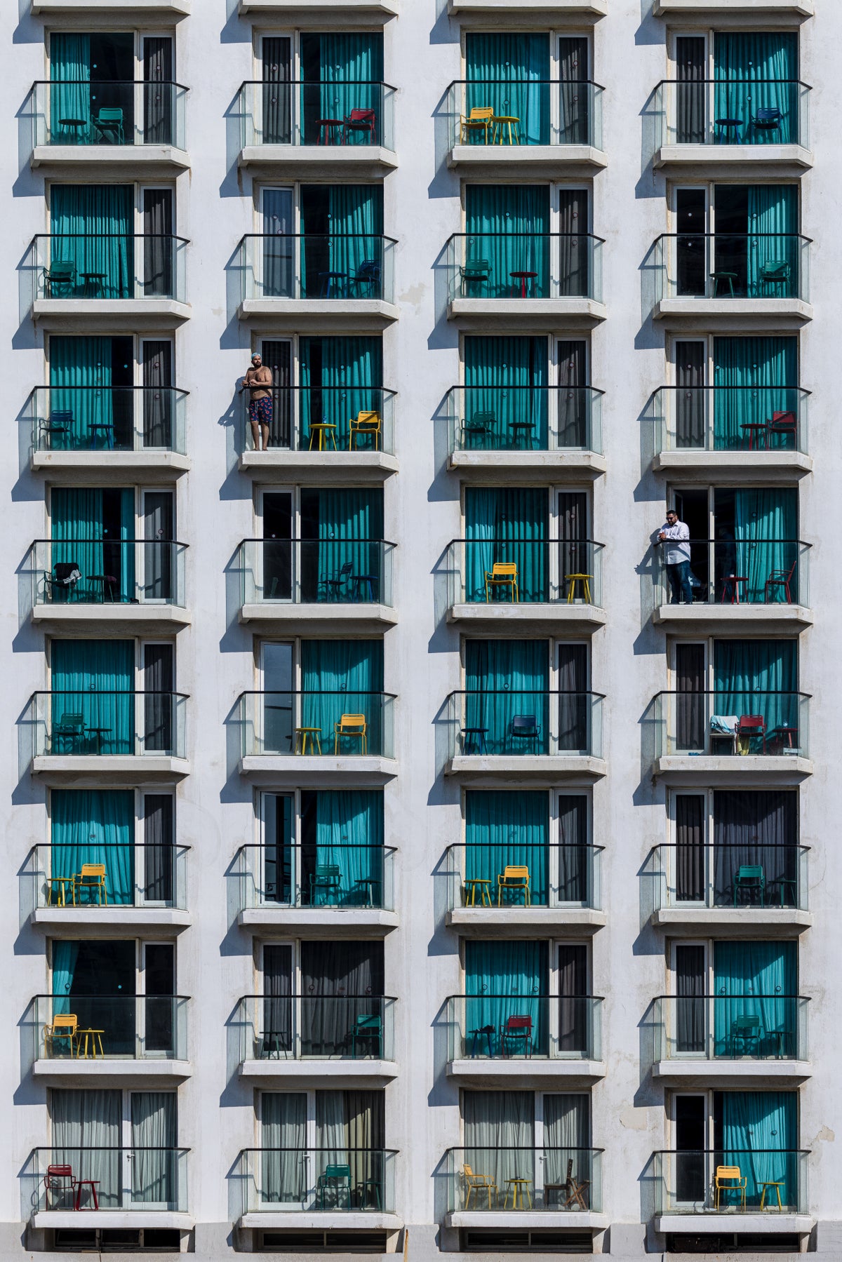 Repetitions in Tel Aviv Poster och Canvastavla