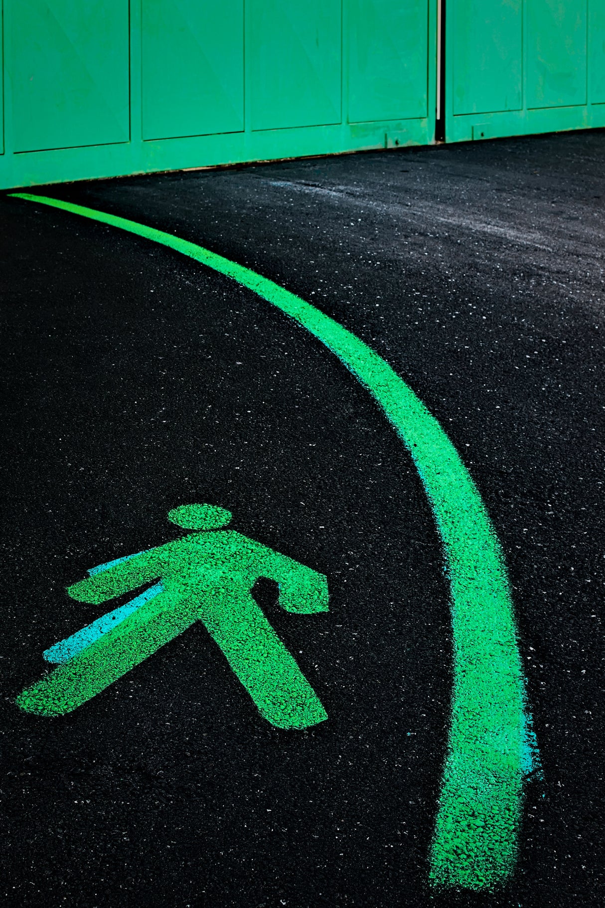 Green Path Poster och Canvastavla