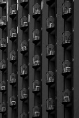 Balconies on Pico Boulevard Poster och Canvastavla