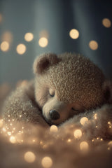 My Sleeping Teddy Poster och Canvastavla