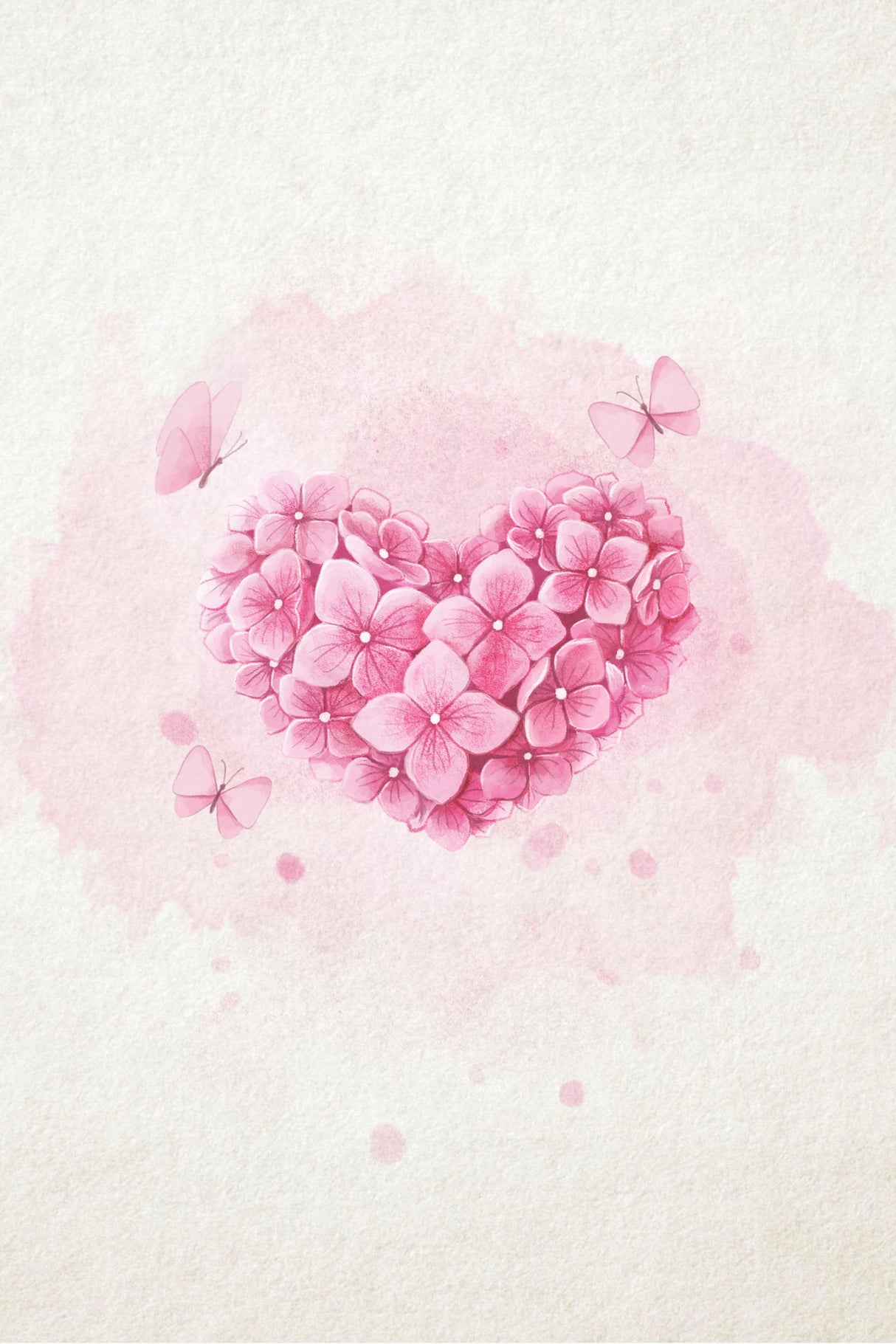 Love Flowers Poster och Canvastavla
