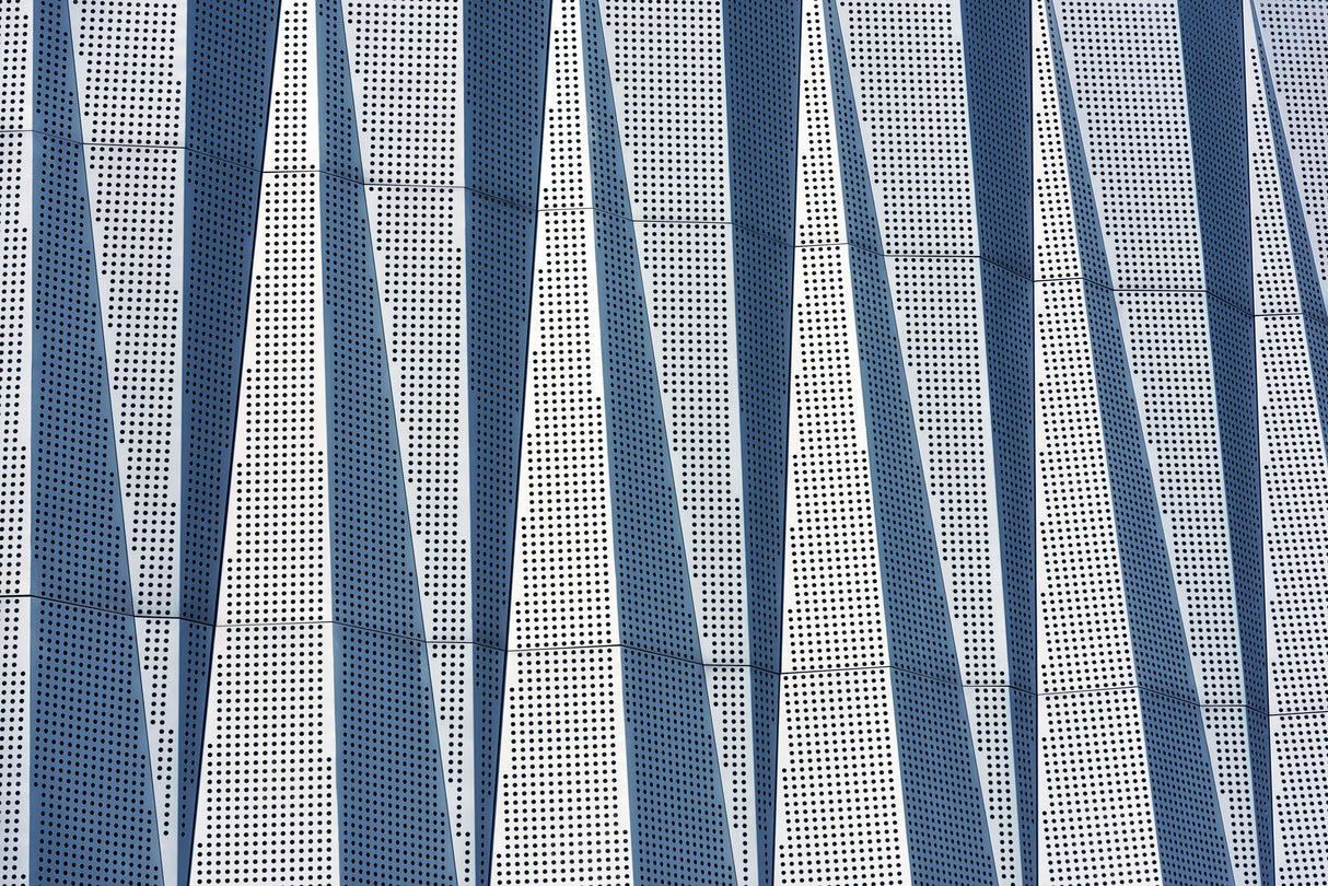 Blue and White Poster och Canvastavla