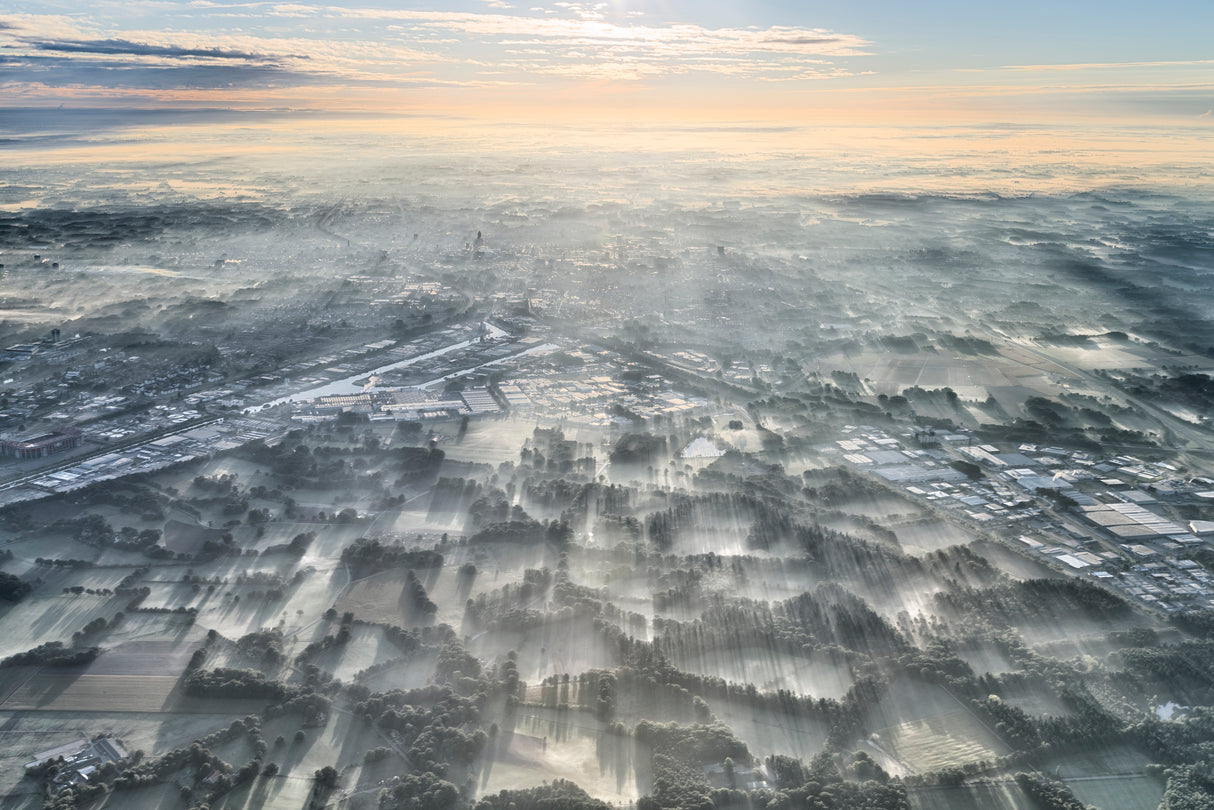 A misty morning Poster och Canvastavla