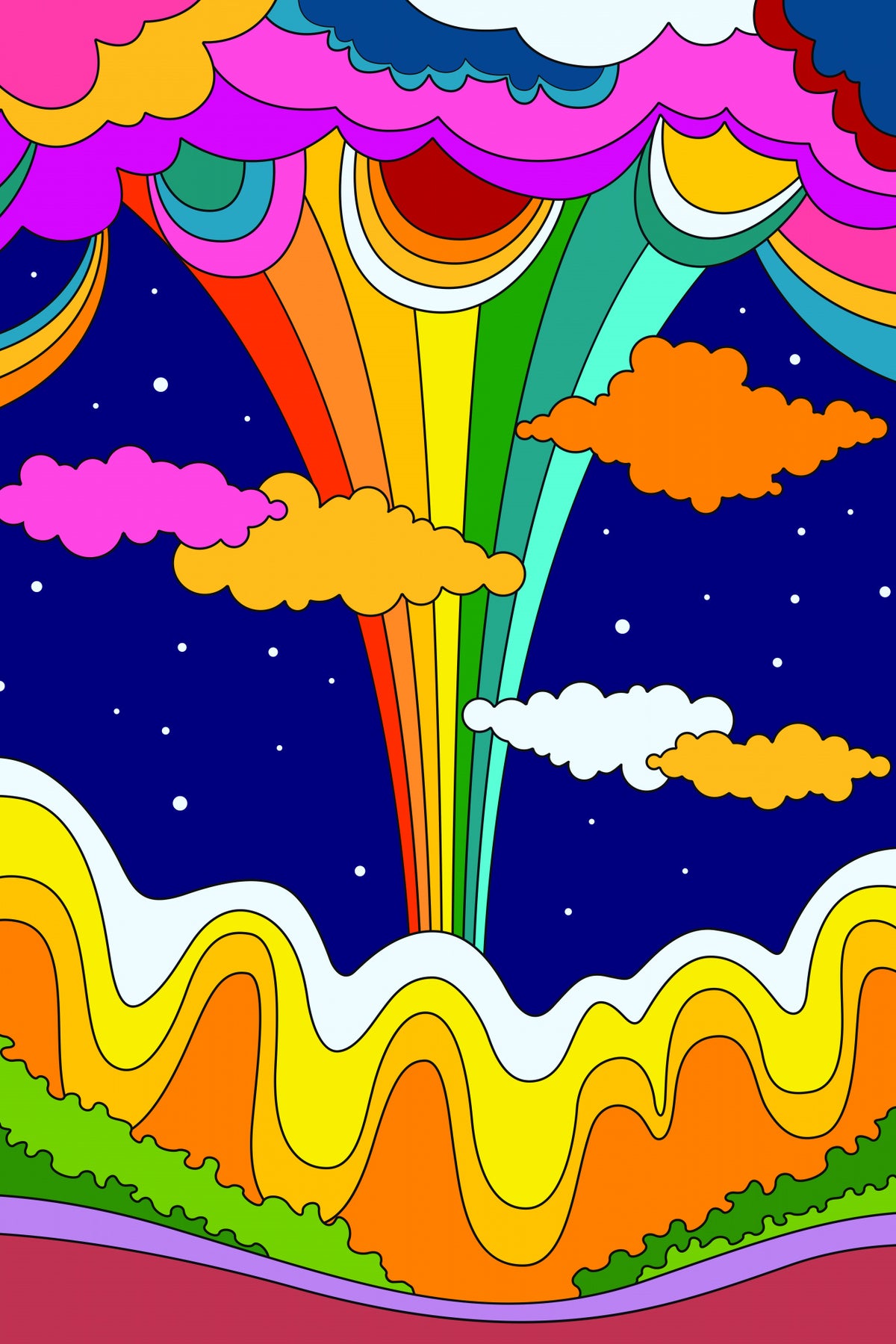 70's Vibes #1 Poster och Canvastavla