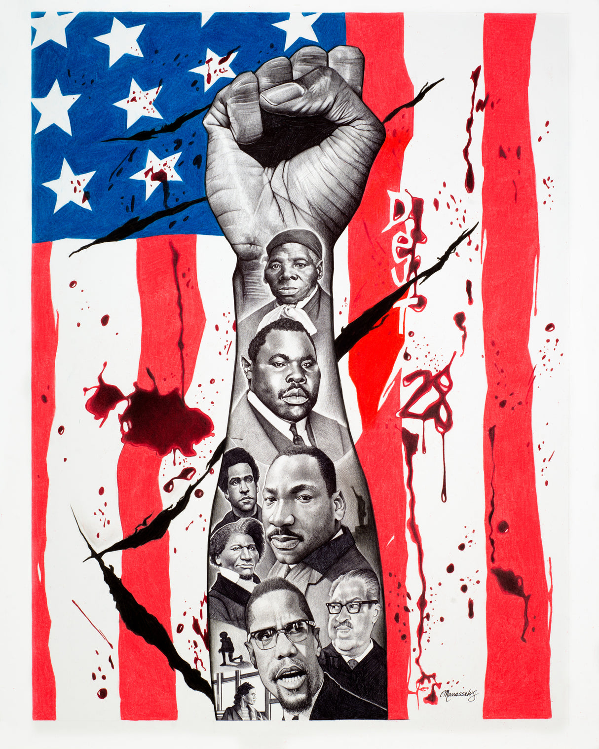 History of Power Poster och Canvastavla