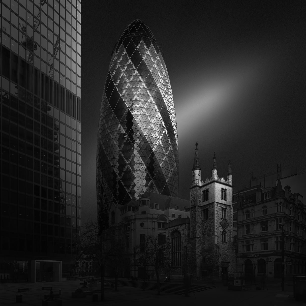 30 St Mary Axe - The Gherkin Poster och Canvastavla