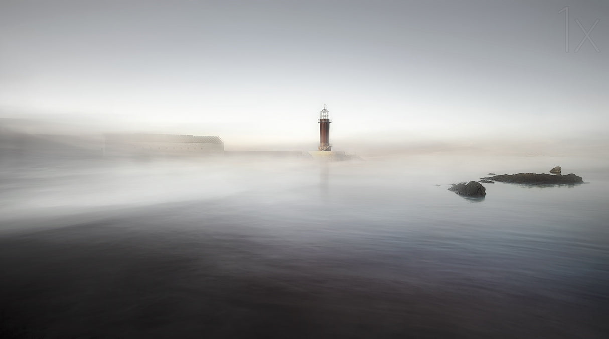 The Lighthouse of Nowhere Poster och Canvastavla