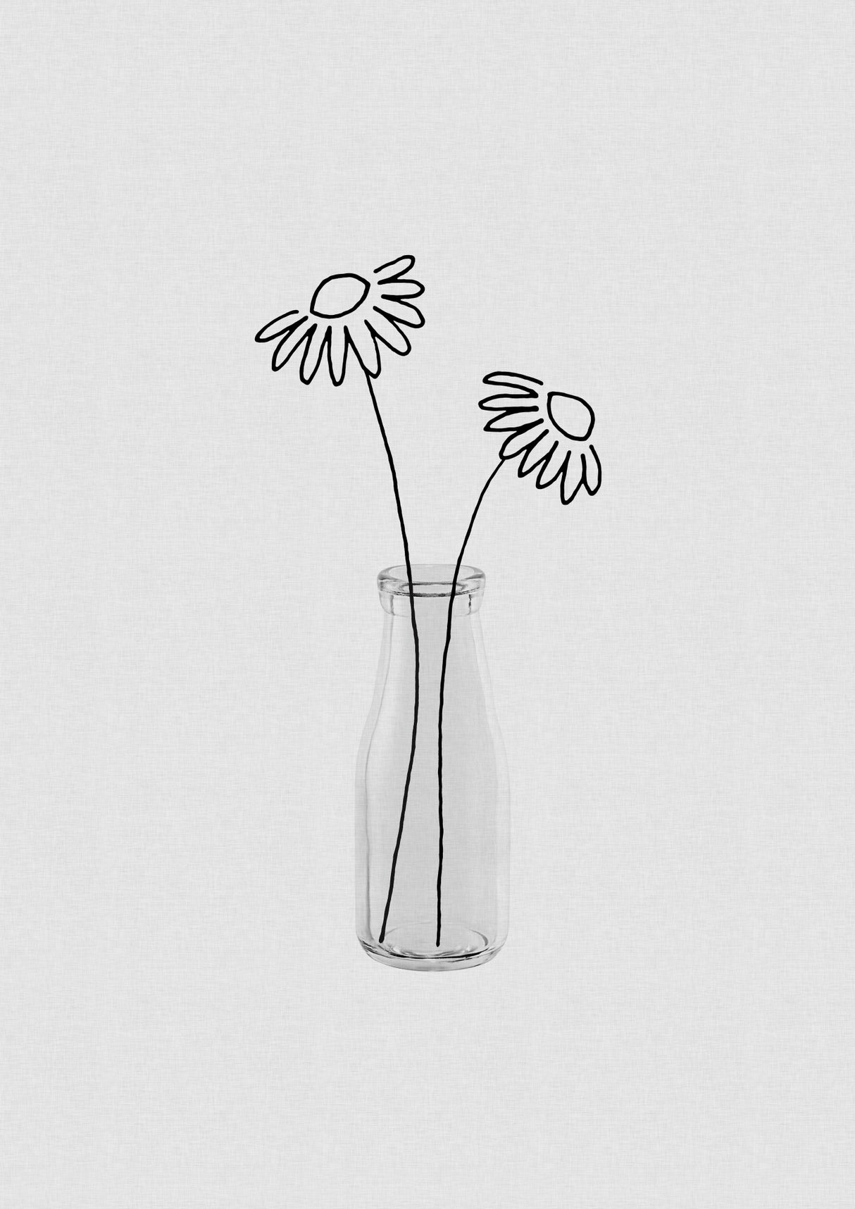 Flower Still Life II Poster och Canvastavla