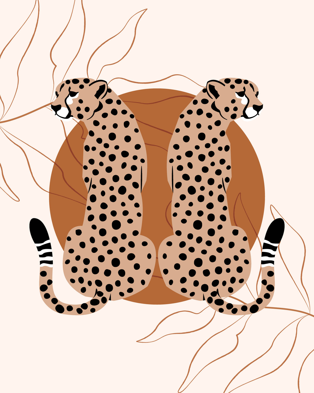 Cheetah Poster och Canvastavla