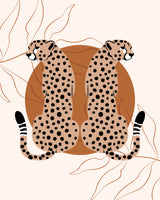 Cheetah Poster och Canvastavla