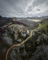 Road through the highlands Poster och Canvastavla