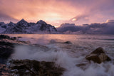 Stormy Sea Poster och Canvastavla