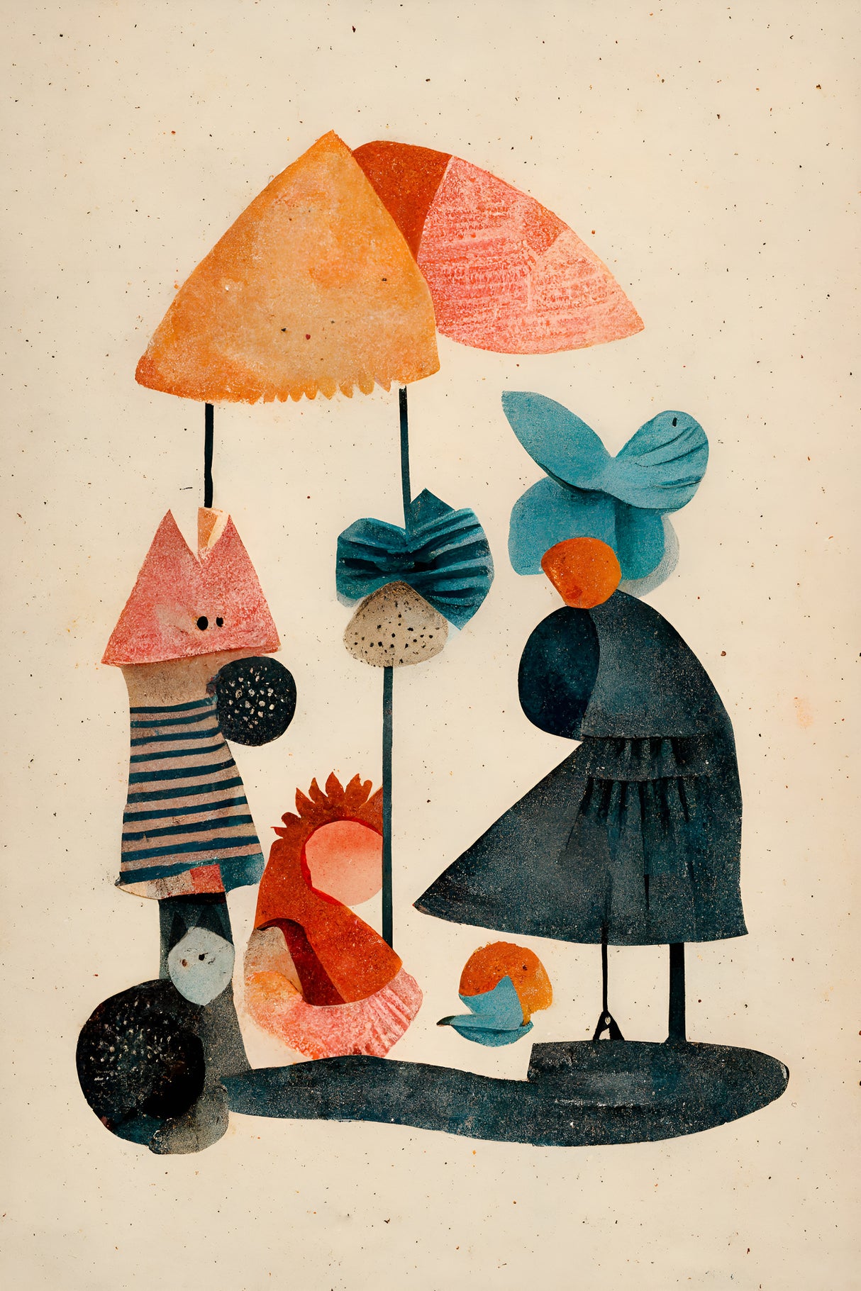 Granny And Friends Poster och Canvastavla
