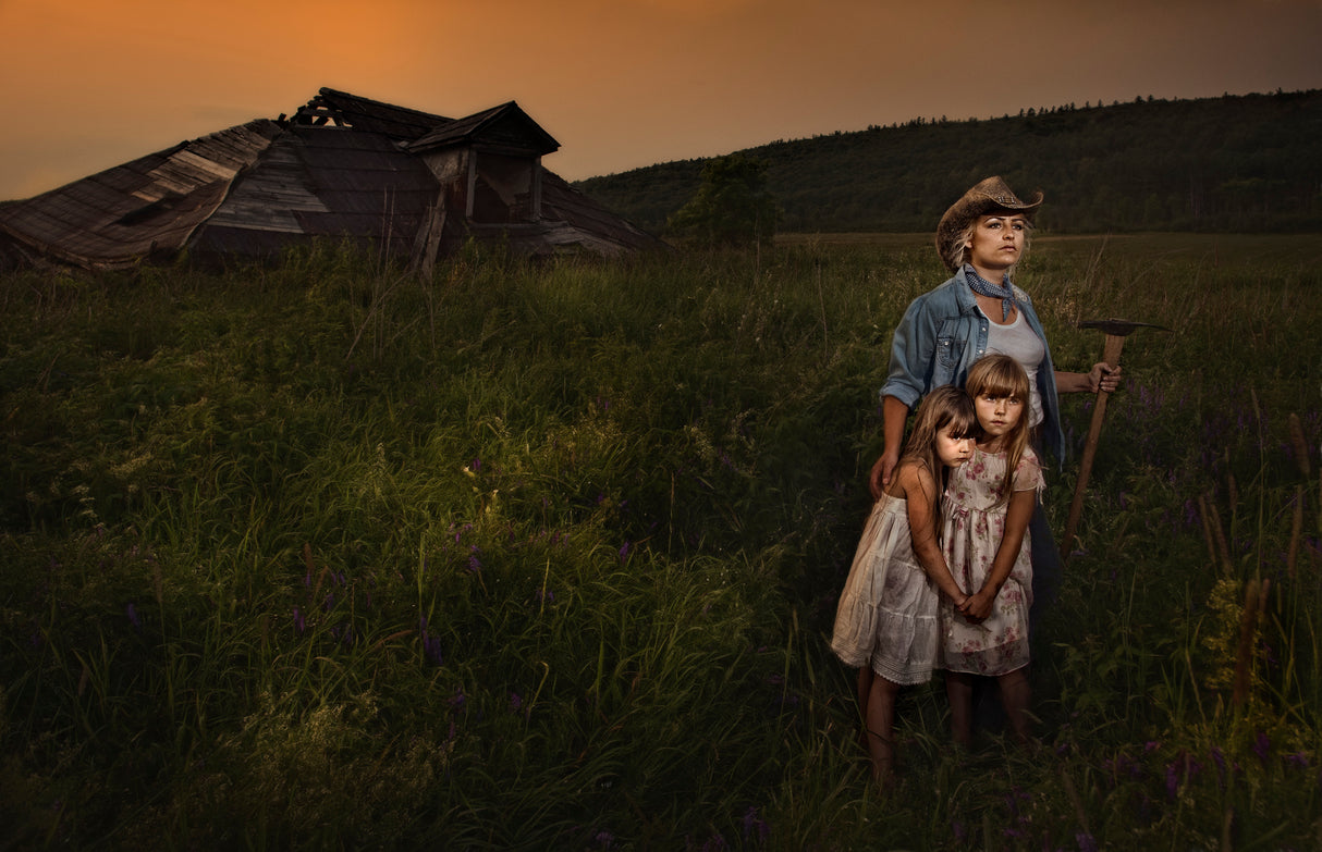 Jess and the Kids Poster och Canvastavla