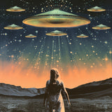Take Me To Your Leader Collage Art Poster och Canvastavla