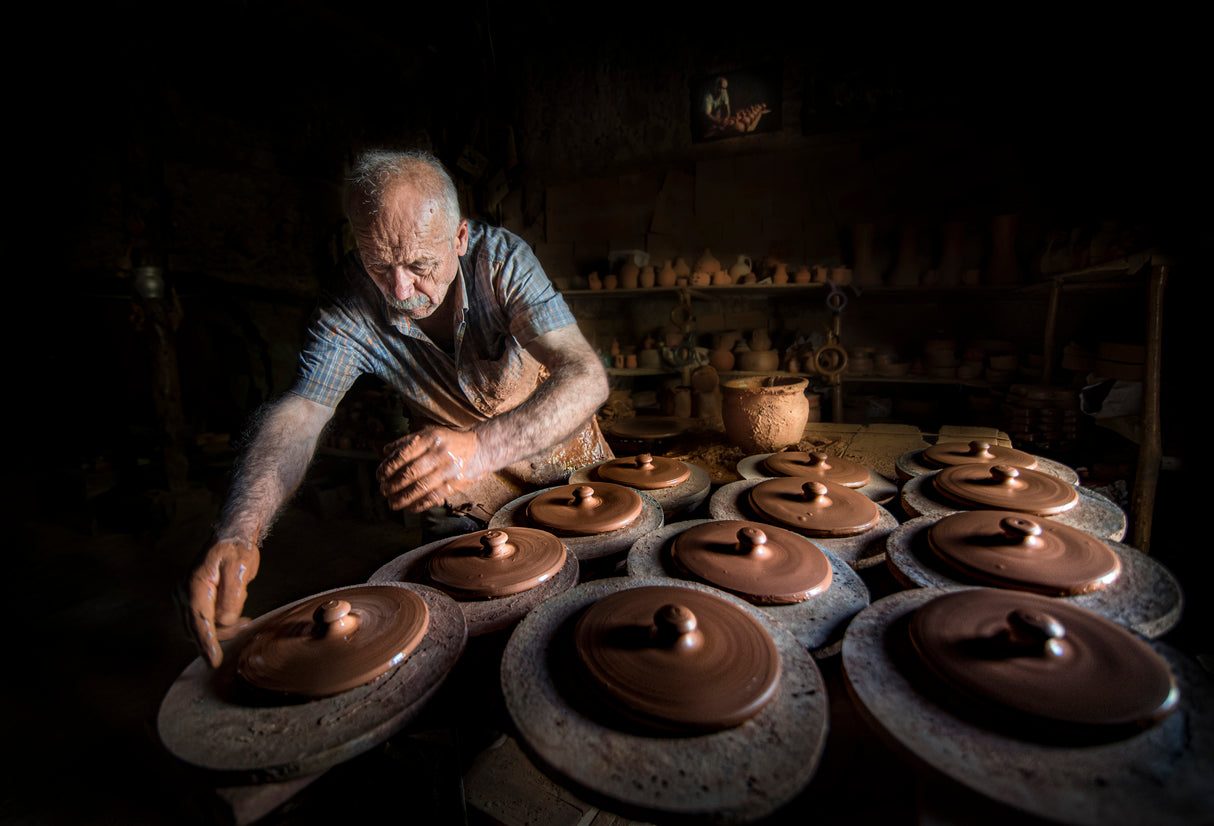 pottery master Poster och Canvastavla