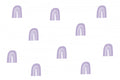 Purple Rainbows Poster och Canvastavla