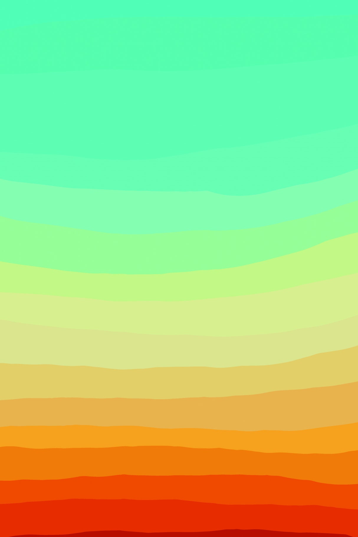 Gradient Vibes Series #1 Poster och Canvastavla