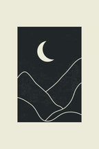 Minimal Mountains #7 Poster och Canvastavla