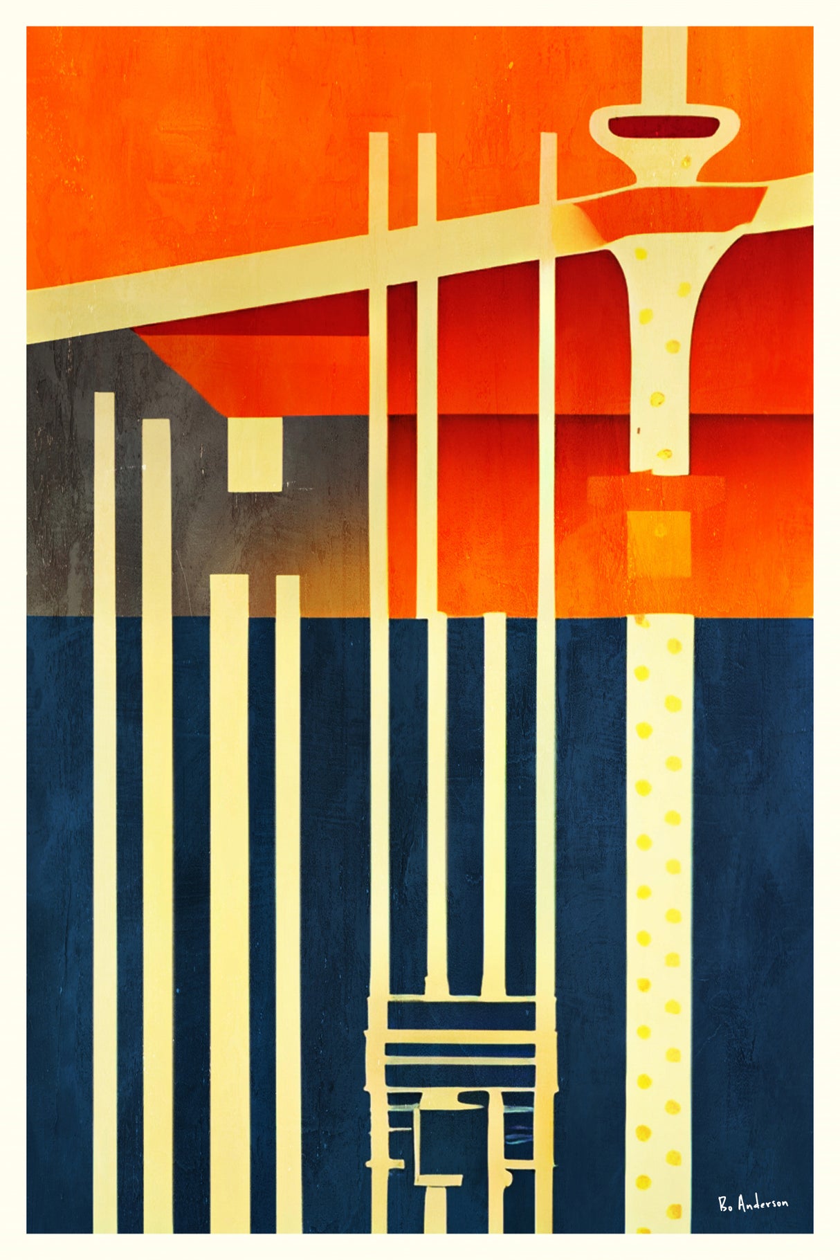 Bangkok, 1978 Poster och Canvastavla