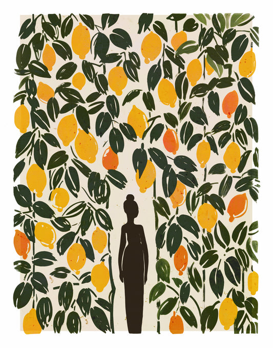 In The Lemon Garden Poster och Canvastavla