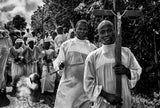 Easter procession - Yvory Coast Poster och Canvastavla