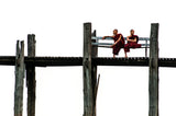 'Bilateral' Monks Poster och Canvastavla