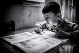 Distance learning, Semyonovka, Armenia Poster och Canvastavla