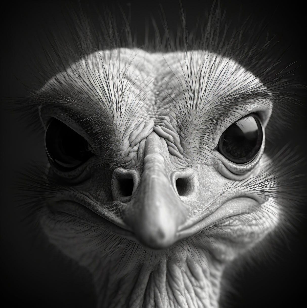 Ostrich 3 Poster och Canvastavla