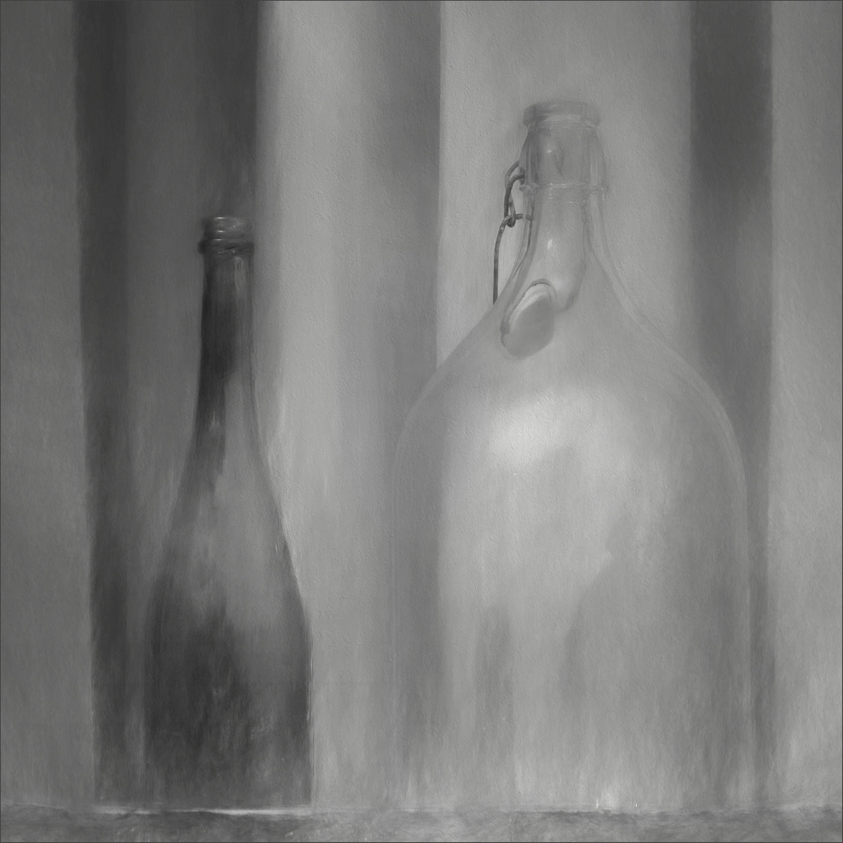 Mrs. and Mr Bottle Poster och Canvastavla