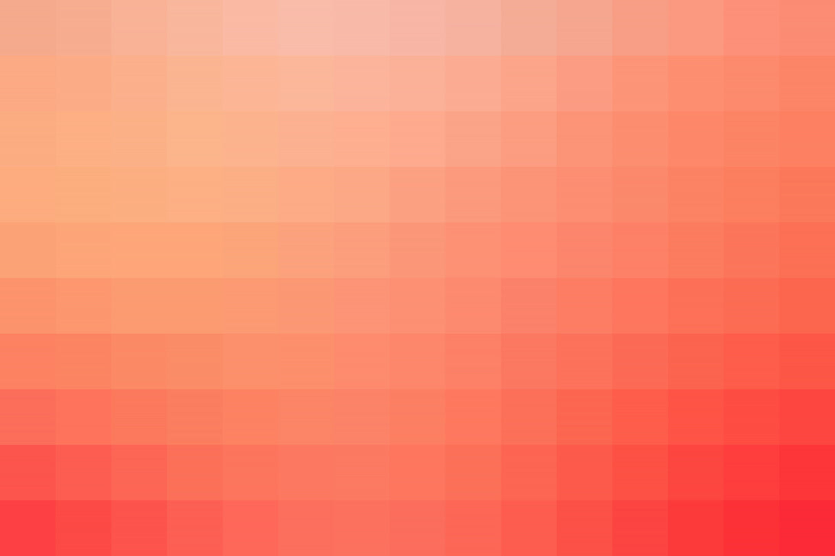 Lumen, Pink and Orange Light Poster och Canvastavla