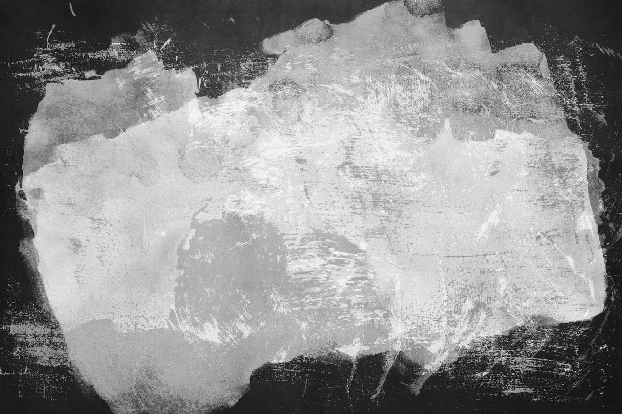 Minimal Abstract Black and White 09 Poster och Canvastavla