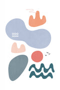Landscape Shapes 38 Poster och Canvastavla