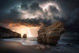 AlgarveThunderstorm Poster och Canvastavla