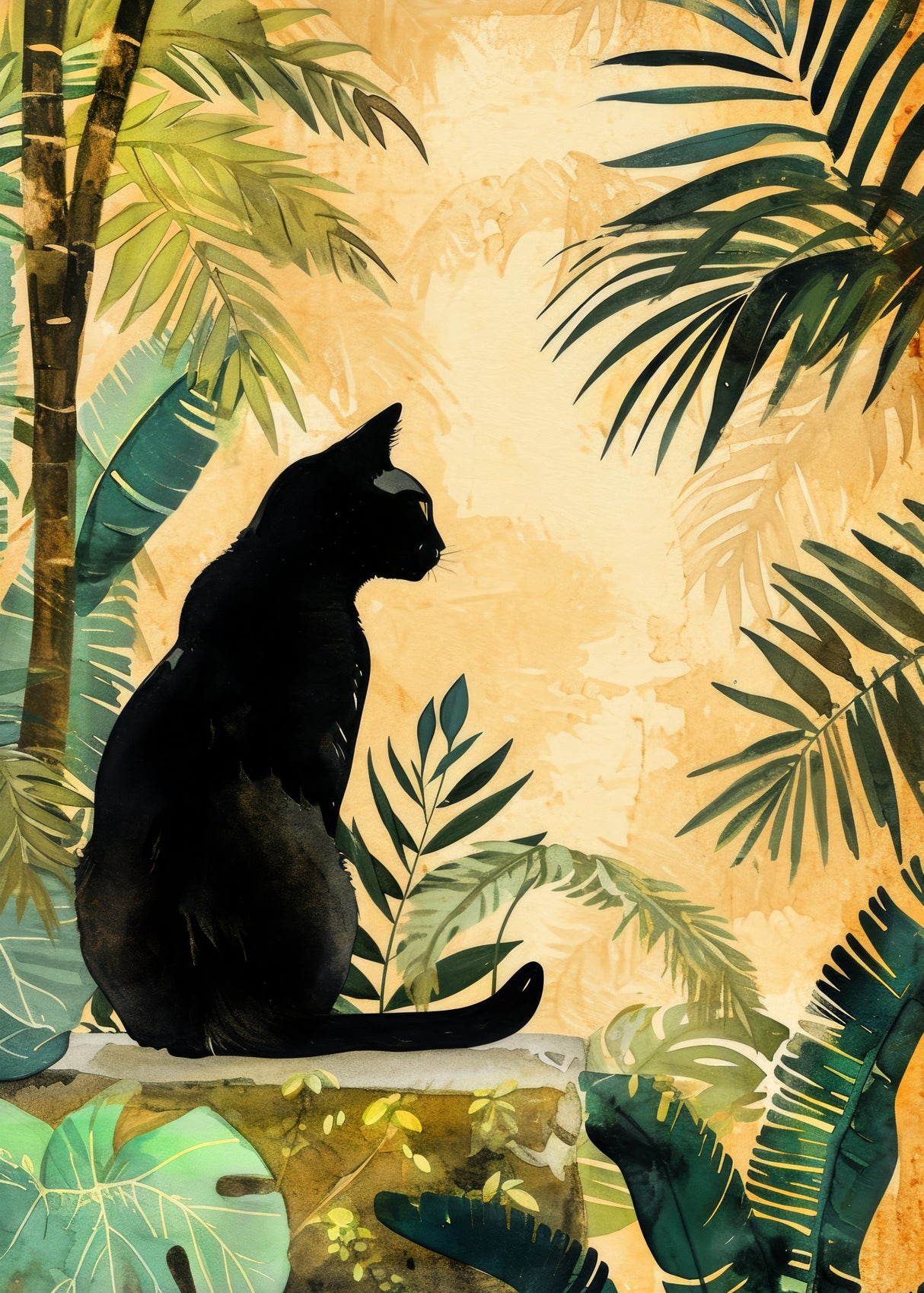 Cat's life 9 Poster och Canvastavla