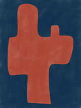 3x4 Aspectratiobluerust70 Poster och Canvastavla