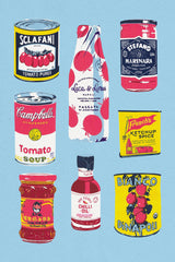 Canned Tomatoes Poster och Canvastavla