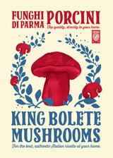 Porcini kitchen print Poster Kitchen poster eller kökstavla