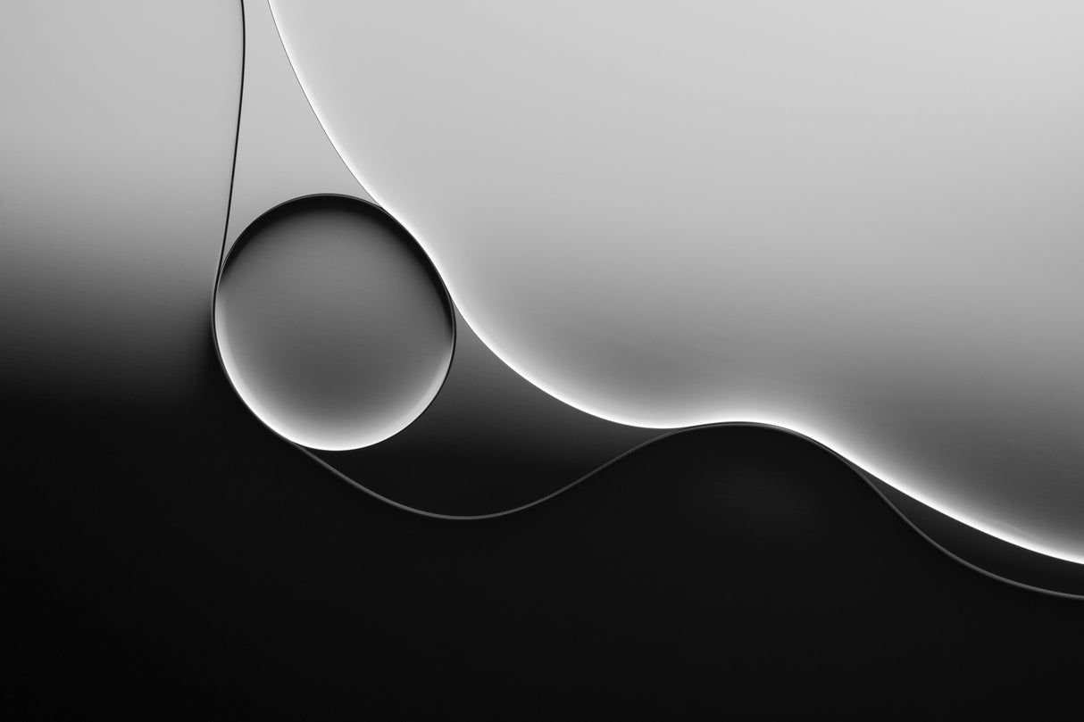 Flowing Poster och Canvastavla