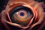 Flower eye Poster och Canvastavla